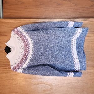 LL Bean cotton rollneck sweater